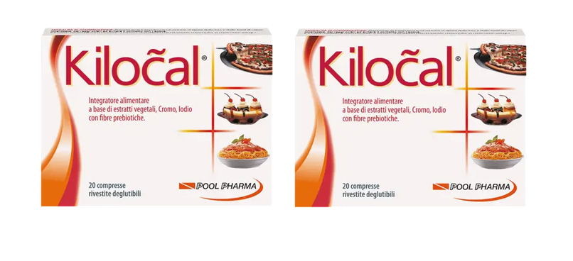 2 CONFEZIONI KILOCAL 20 COMPRESSE