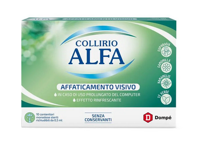 ALFA COLLIRIO AFFATICAMENTO VISIVO 10 MONODOSE
