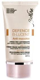 BIONIKE DEFENCE B-LUCENT ANTI MACCHIE CREMA VISO SPF 15 - 40 ML