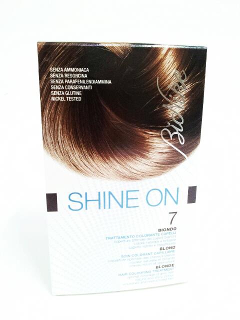 BIONIKE SHINE ON TRATTAMENTO COLORANTE PER CAPELLI - BIONDO 7