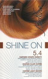 BIONIKE SHINE ON TRATTAMENTO COLORANTE PER CAPELLI - CASTANO CHIARO RAMATO 5.4