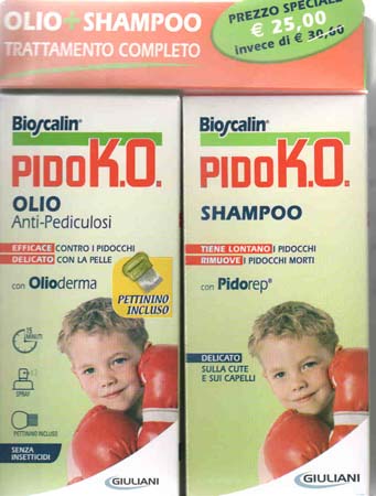 BIOSCALIN PIDOKO OLIO+SHAMPOO anti pidocchi trattamento