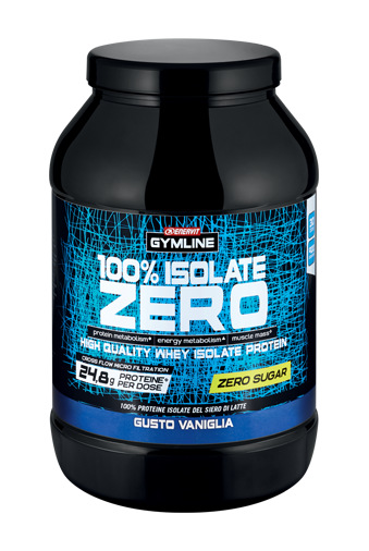 ENERVIT GYMLINE WHEY 100% ISOLATE ZERO SUGAR 900g VANIGLIA