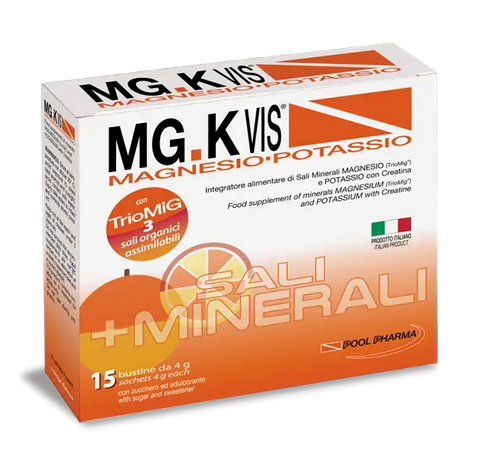 MG K VIS MAGNESIO POTASSIO ORANGE ARANCIA 15 BUSTE