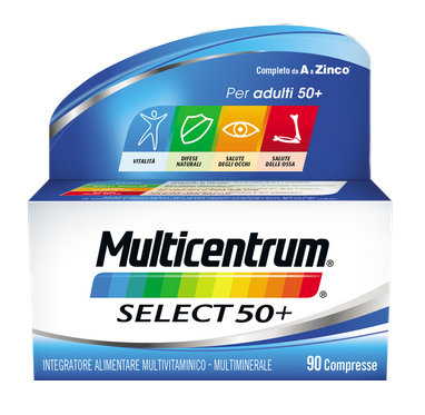MULTICENTRUM SELECT 50+ 90 COMPRESSE