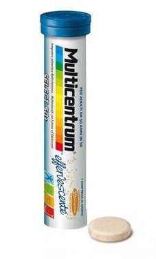MULTICENTRUM SELECT 50+ GUSTO ARANCIA 20 COMPRESSE EFFERVESCENTI