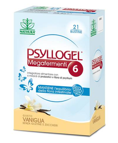 PSYLLOGEL MEGAFERMENTI 6 MILIARDI 21 BUSTINE GUSTO VANIGLIA