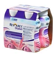 RESOURCE DIABET BEVANDA GUSTO FRAGOLA - 4 x 200 ML