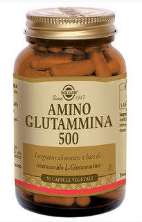 SOLGAR AMINO GLUTAMMINA 500 50 CAPSULE