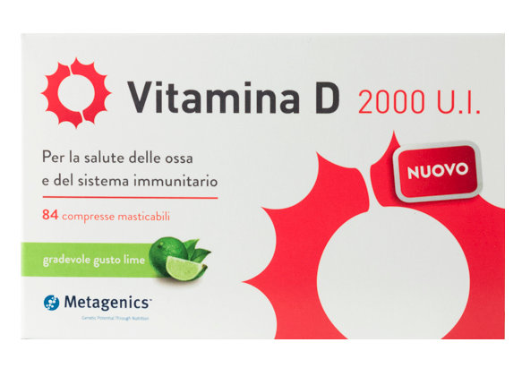 VITAMINA D 2000 U.I. Integratore alimentare 84 Compresse
