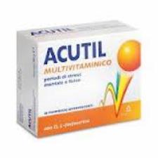 ACUTIL MULTIVITAMINICO INTEGRATORE ALIMENTARE - 20 COMPRESSE EFFERVESCENTI