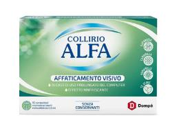 ALFA COLLIRIO AFFATICAMENTO VISIVO 10 MONODOSE