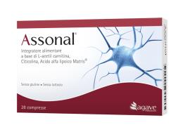 ASSONAL L-ACETIL CARNITINA ACIDO ALFA LIPOICO CITICOLINA VITAMINE B 28 COMPRESSE
