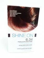 BIONIKE SHINE ON TRATTAMENTO COLORANTE PER CAPELLI - BIONDO SCURO DORATO RAME 6.34