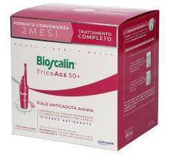 BIOSCALIN TRICOAGE DONNA 50+ ANTICADUTA ANTIETA’ 20 FIALE