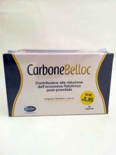 CARBONE BELLOC - INTEGRATORE ALIMENTARE DI CARBONE VEGETALE ATTIVO - 40 CAPSULE DA 500 MG