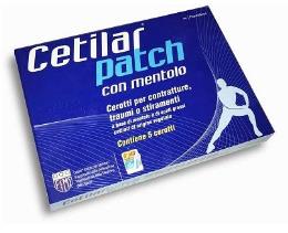 CETILAR PATCH 5 CEROTTI PER ARTICOLAZIONI MUSCOLI E TENDINI (ex celadrin)