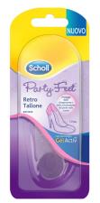 DR SCHOLL PARTY FEET RETRO TALLONE FASCIA IN GEL TRASPARENTE 1 PAIO