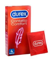 DUREX CONTATTO COMFORT SOTTILI 4 PROFILATTICI
