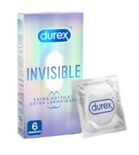 DUREX INVISIBLE EXTRA LUBRIFICATO MOLTO SOTTILI 6 PROFILATTICI
