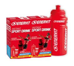 ENERVIT SPORT INSTANT SPORT DRINK LIMONE 1 + 1 BORRACCIA IN OMAGGIO