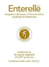ENTERELLE PLUS INTEGRATORE ALIMENTARE CON FERMENTI LATTICI 48 CAPSULE