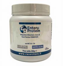 ENTERO PROTEIN RACER PROTEINE BARATTOLO 250g GUSTO CACAO NUOVA FORMULA