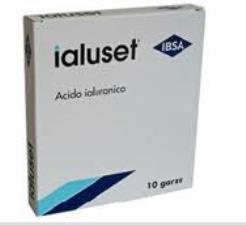 IALUSET ACIDO IALURONICO - 10 GARZE