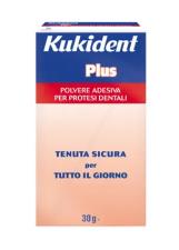 KUKIDENT PLUS POLVERE ADESIVA PER PROTESI DENTALI 30 gr