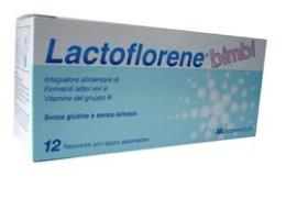 LACTOFLORENE BIMBI - INTEGRATORE ALIMENTARE DI FERMETI LATTICI - 12 FLACONCINI