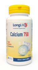 LONGLIFE CALCIUM INTEGRATORE ALIMENTARE DI CALCIO 750mg 70 TAVOLETTE