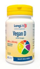 LONGLIFE VEGAN D VITAMINA D2000 U.I. 60 COMPRESSE