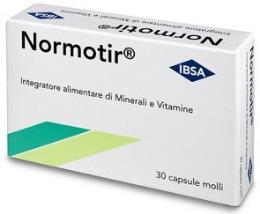 NORMOTIR INTEGRATORE ALIMENTARE 30 CAPSULE MOLLI