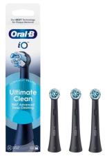 ORAL B IO ULTIMATE CLEAN TESTINA DI RICAMBIO 3 TESTINE NERE