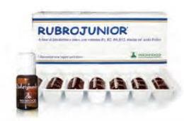 RUBROJUNIOR - INTEGRATORE ALIMENTARE - 7 FLACONCINI
