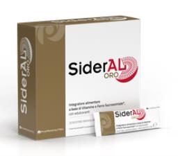 SIDERAL ORO INTEGRATORE ALIMENTARE A BASE DI FERRO E VITAMINE 20 STICK OROSOLUBILI