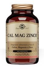 SOLGAR CAL MAG ZINCO 100 TAVOLETTE