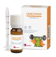UNICOFER INTEGRATORE ALIMENTARE FERRO BISGLICINATO 30ml