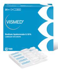 VISMED COLLIRIO LUBRIFICANTE 20 FIALE MONODOSE DA 0,3 ML
