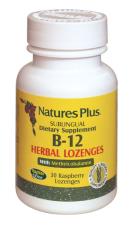VITAMINA B12 SUBLINGUALE NATURE’S PLUS 30 LOSANGHE